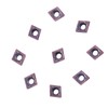 FTVOGUE 10pcs CNC Carbide Tips Inserts, CCMT060204 VP15T Lathe Turning