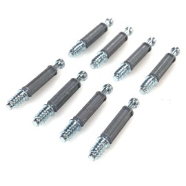 Unbranded 8 x Replacement Cam Lock Screws for IKEA 118331 (BILLY, BRIMNES, HEMNES, MALM)