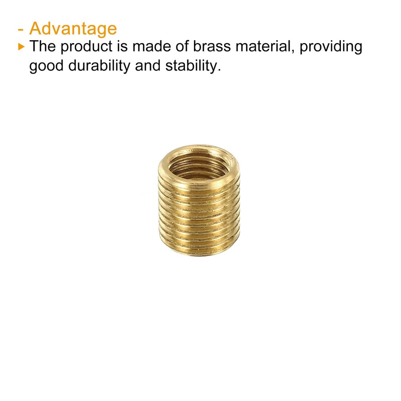 PATIKIL M10 to M8 Fine Thread Adapter Reducer Thread Reducing