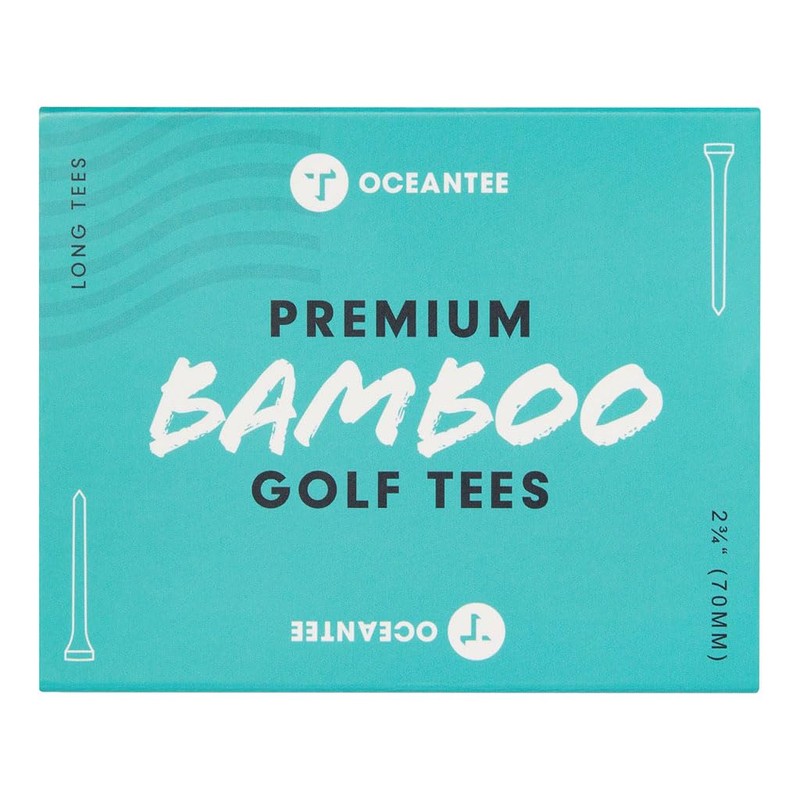 Ocean Tee OCEANTEE PREMIUM BAMBOO Golf Tee Boxed 70mm T-792