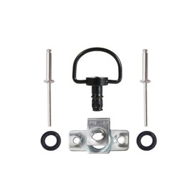 Oldbones 10 x Motorcycle Racing Fairing Fastener Quick Release 1/4 Turn Type B 14mm Dark Black