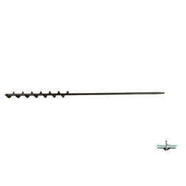 Power Planter Bulb Auger & Bedding Plant Tool - 2x48" Garden Auger Drill Bit with 1/2" Non-Slip Hex Drive, Hand-Welded Planting Auger Gardening Drill, Earth Auger Digging Tools, Up to 48" Deep