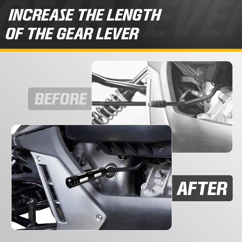Proyoureye Billet Aluminum Gear Shift Lever Pedal for The Can-Am