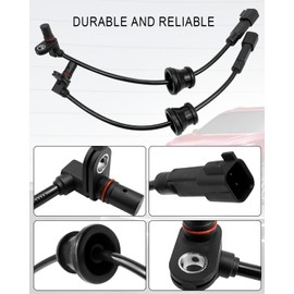 Sensor de velocidad de rueda trasera ABS para Chevy Equinox GMC Terrain 2010, 2011, 2012, 2013, 2014, 2015, 2016, 2017, reemplaza 25913456, 23348259, para lado trasero del conductor o del pasajero