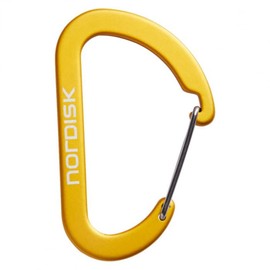 NORDISK 148083 Outdoor Large Hooks Mustard Mustard, 6 Pieces