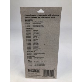 Day Runner Fact Centre by Day Runner Class Schedule 3 3/4" x 6 3/4" 20 sheets