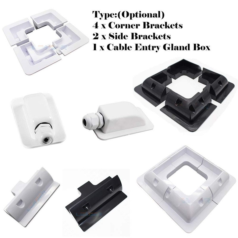 Solar Panel Brackets UV Resistance ABS Solar Panel Mounting Brackets
