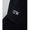 Daniel Wellington Logo Embroidered Baseball Cap C, Black
