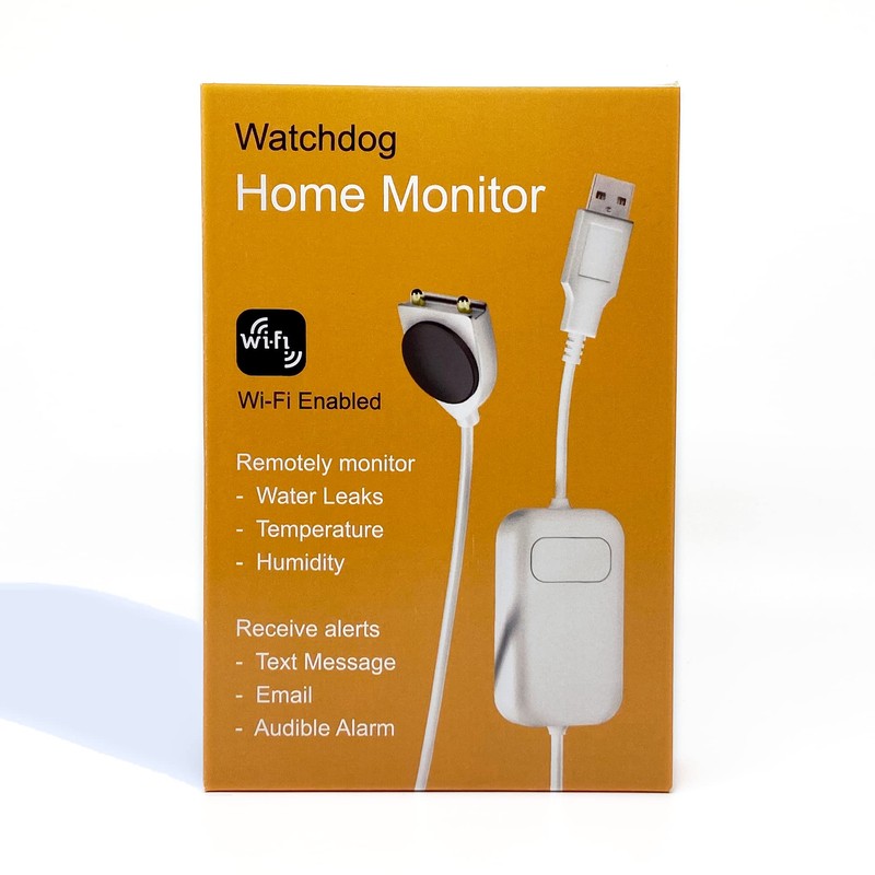 Watchdog Home Monitor - Water, Temperature, Humidity, and Power Outage
