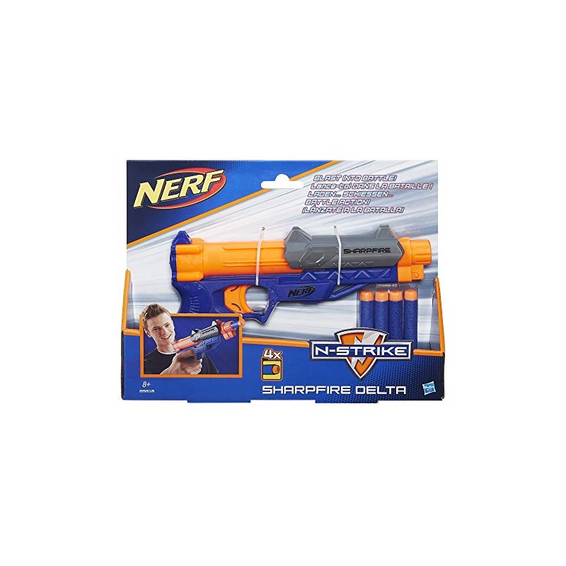 Nerf B5816EU4 NER Sharpfire Delta, Mehrfarbig