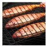 Grill Rejilla Canasta Para Asar Pescados 3 Pescados Color Negro
