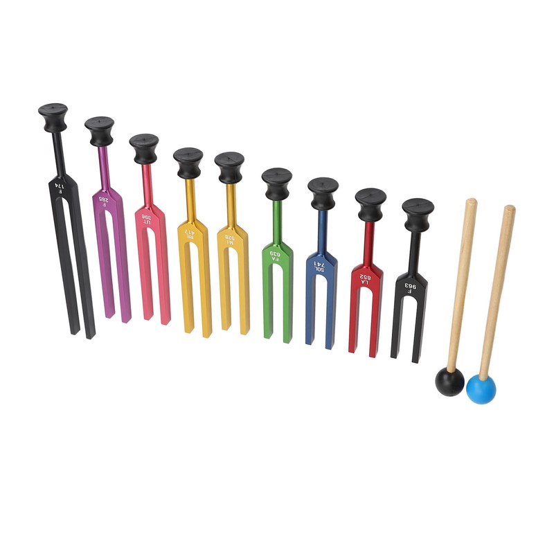 Tuning Forks Set Aluminum Alloy Long Vibration Time Resonant Tuning