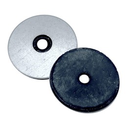 DOJA Barcelona EPDM sealing washers, P18, galvanised steel, pack of 100, washers for screws, neoprene sealing washers, wide range of applications: electrical appliances, industrial machinery,