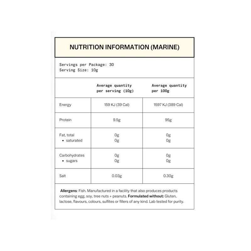 My Way Up Perfectly Pure Marine Collagen Peptides 225g