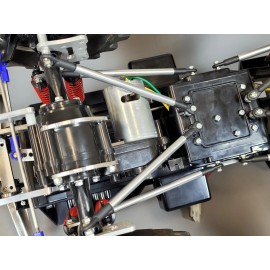 JP Garage Aluminum F&R Axle Links 8x Rod Pole Set Tamiya 1/10 R/C Bullhead Clodbuster