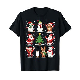 Christmas Cartoon Characters T-Shirt