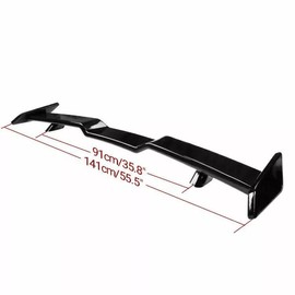 S SONLEE Rear Spoiler for 2018-2024 Toyota Camry 4DR SE XSE LE XLE TRD ABS Gloss Black Trunk Spoiler Wing