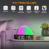AFEXOA Sunrise Alarm Clock, Wake Up Light with Sunrise Simulation,
