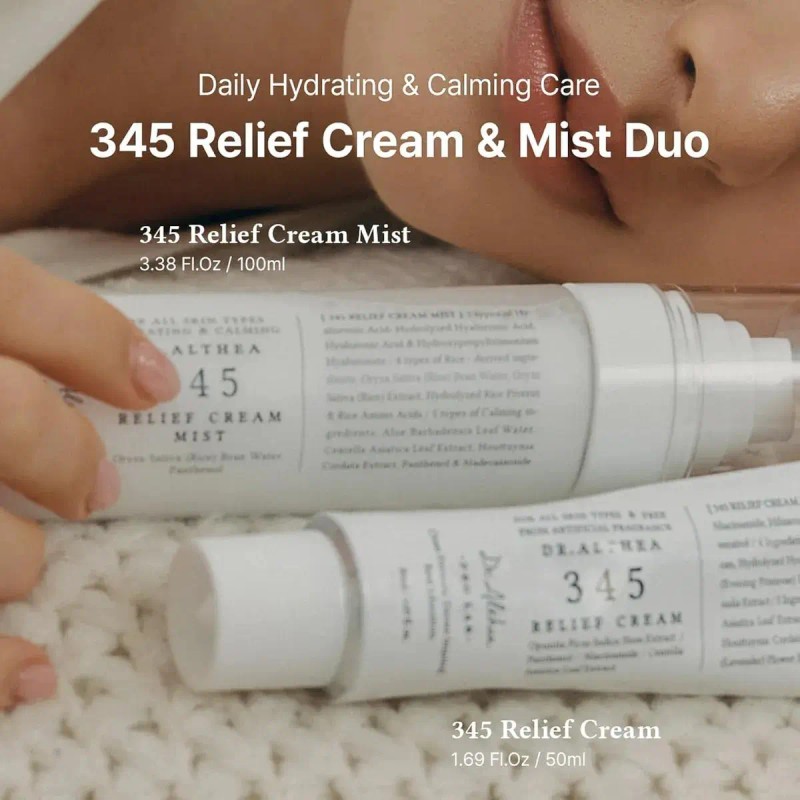 . 345 Relief Cream & Mist Duo Relajante Recuperacin E