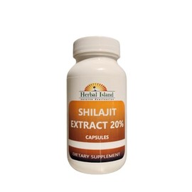 Generic Shilajit Extract 20% Capsules - 30, 60, 120, 240 and 480 Pieces (30 Pieces)