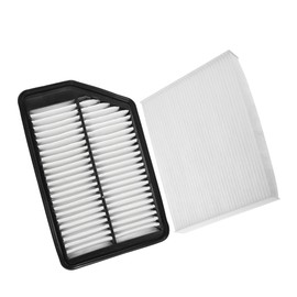 RATCHROLL Engine Air Filter + Cabin Air Filter for Kia Forte ForteKoup Air Filter Combo Set for Engine Protection Increase Performance 28113-3X000, C2H79-AP Replacement Car Parts
