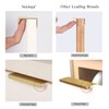 Satanga Edge Finger Tab Pull for cabinets Kitchen Concealed Drawer