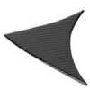 EVGATSAUTO Rear Window Side Wing Cover, Pack of 2 Carbon