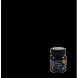 Polyvine 729870011465 Acrylic Enamel BLACK 50ML