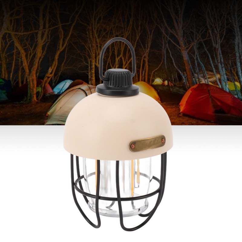 Camping Lantern Rechargeable 4500mAh Battery Powered LED Light 3 Modes