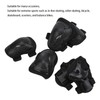 Roller Skate Protection Gear Set Adjustable Knee Elbow Pads Wrist