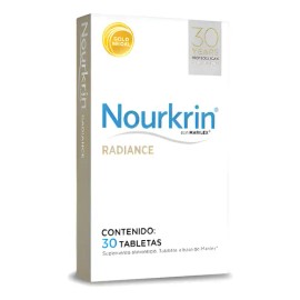 NOURKRIN - Radiance 30 Tabletas | Anticanas Natural - High Performance