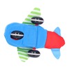 Plastic Airplane Toy Anti Falling Soft Educational Plane Toys for
