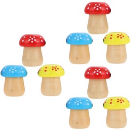 SAFIGLE 9 Pcs Mushroom Shape Kaleidoscope Toys for Kids, Rotating Educational Toys, Assorted Colors, 2.16 X 5.31 X 1.77 Inches, Ideal for Birthdays, Party Favors, School Prizes Kaleidoscope