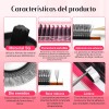 Extensiones De Pestañas Masscaku U 5d, U Shaped 5d W