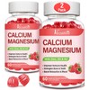 Calcium Magnesium Zinc Gummies with Vitamin D3 & K2, High