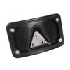 Curved Laydown License Plate Mount with Frame Harley License Plate