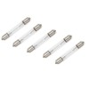 WITTKOWARE Pack of 5 Festoon Bulbs in Tubular Shape, 6