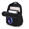 Anyako Fire Rainbow Dragon Black School Backpack, Kids bag for