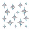 Pack of 39 Prism Window Stickers for Bird Strikes, Anti