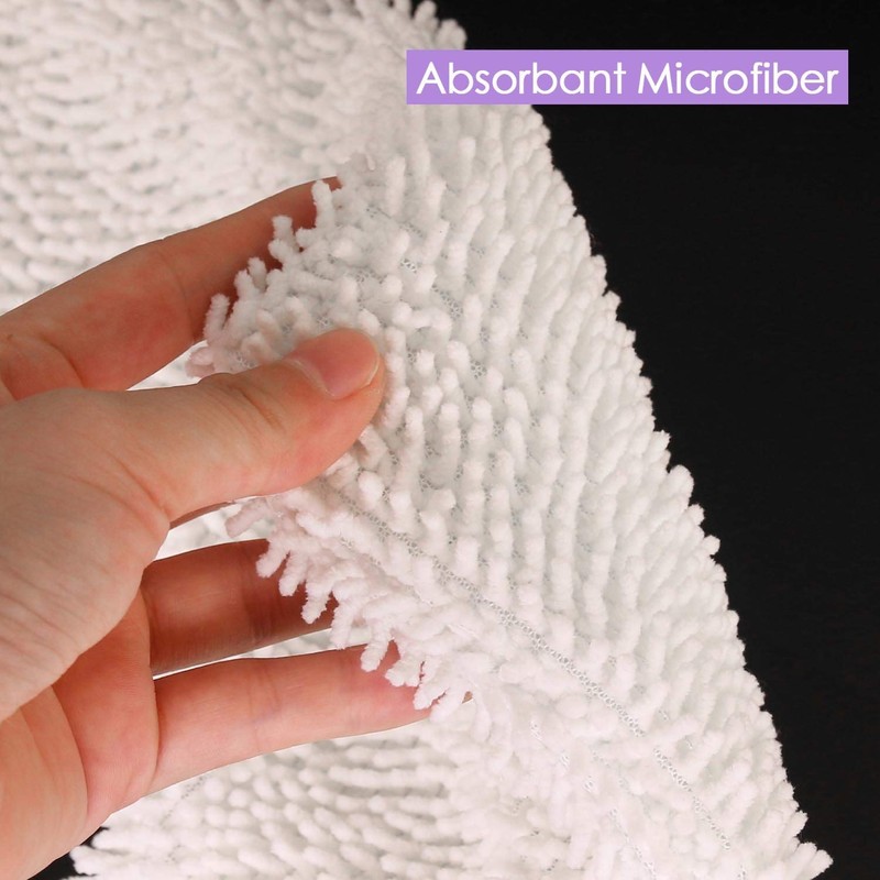 Tidy Monster 4 Pack Microfiber Steam Mop Replacement Pads for
