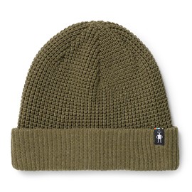 Smartwool Merino Wool Creek Run Beanie For Men and Women, Winter Moss Heather, One Size