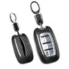 T-carbon Real Glass Fiber Key fob Cover Compatible with Chrysler