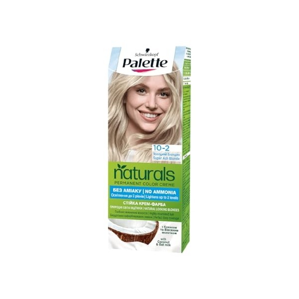 Palette Naturals Color Creme with Honey, Cloud Berry and Argan