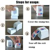 Stamp Roll Dispenser for a Roll of 100 Stamps