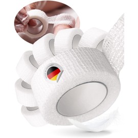 Kosmetex 8x Zehenbinde 2.5cm selbsthaftende Binde, gro?e Zehen verbinden, fixieren, elastisch, koh?siv, Rinki Zeh Schnellve