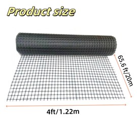 Bidirectional Force Bearing Plastic Geogrid 4' x 65.6' Paver Base Polypropylene Geogrid EarthLock Increase The Bearing Capacity of The Roadbed Prevent Collapse and Crack Formation