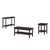 Convenience Concepts 501099BL Console Table, Black