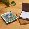 JZHYOAN Diamond Art Wooden Note Box DIY Special Shape Diamond