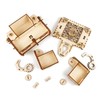 TOKIX 3D Puzzles Adults 3D Puzzles Wooden Assembly Puzzles Assembly