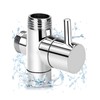 Bidet T Valve Adapter for Bidet with Shut-off Value for